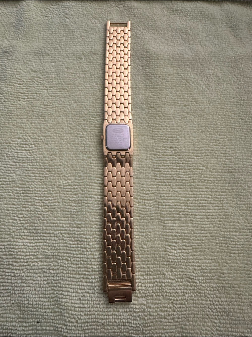 Rose Gold Women’s Bracelet Watch with Crystal Accents - Picture 3 of 4
